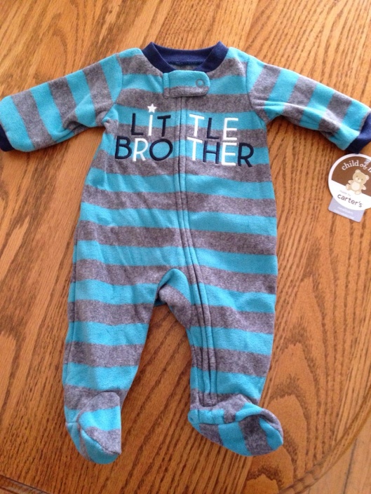 Maddie's going to have a little brother!